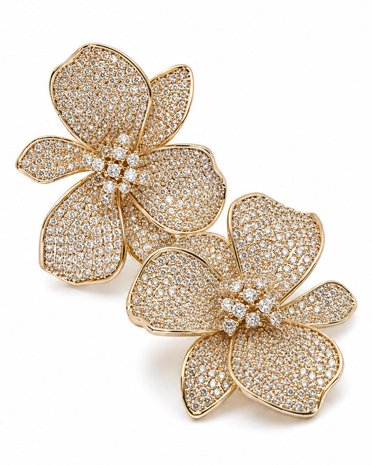 Celeste bloom earrings