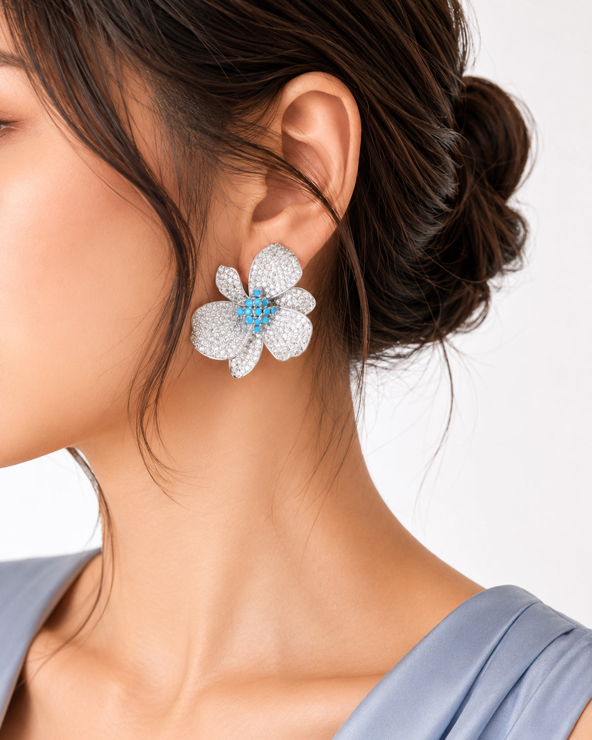 Celeste bloom earrings