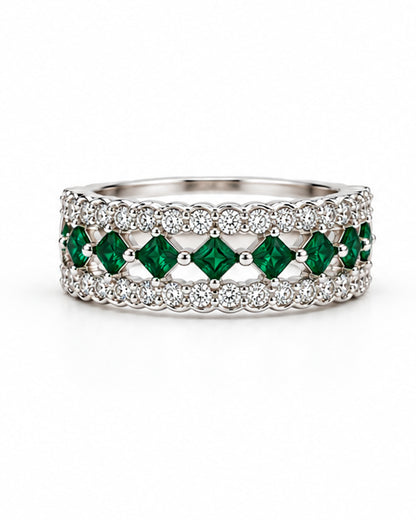 The Empress Emerald Ring