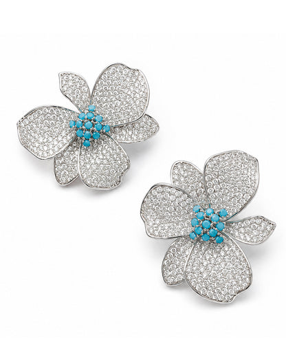 Celeste bloom earrings