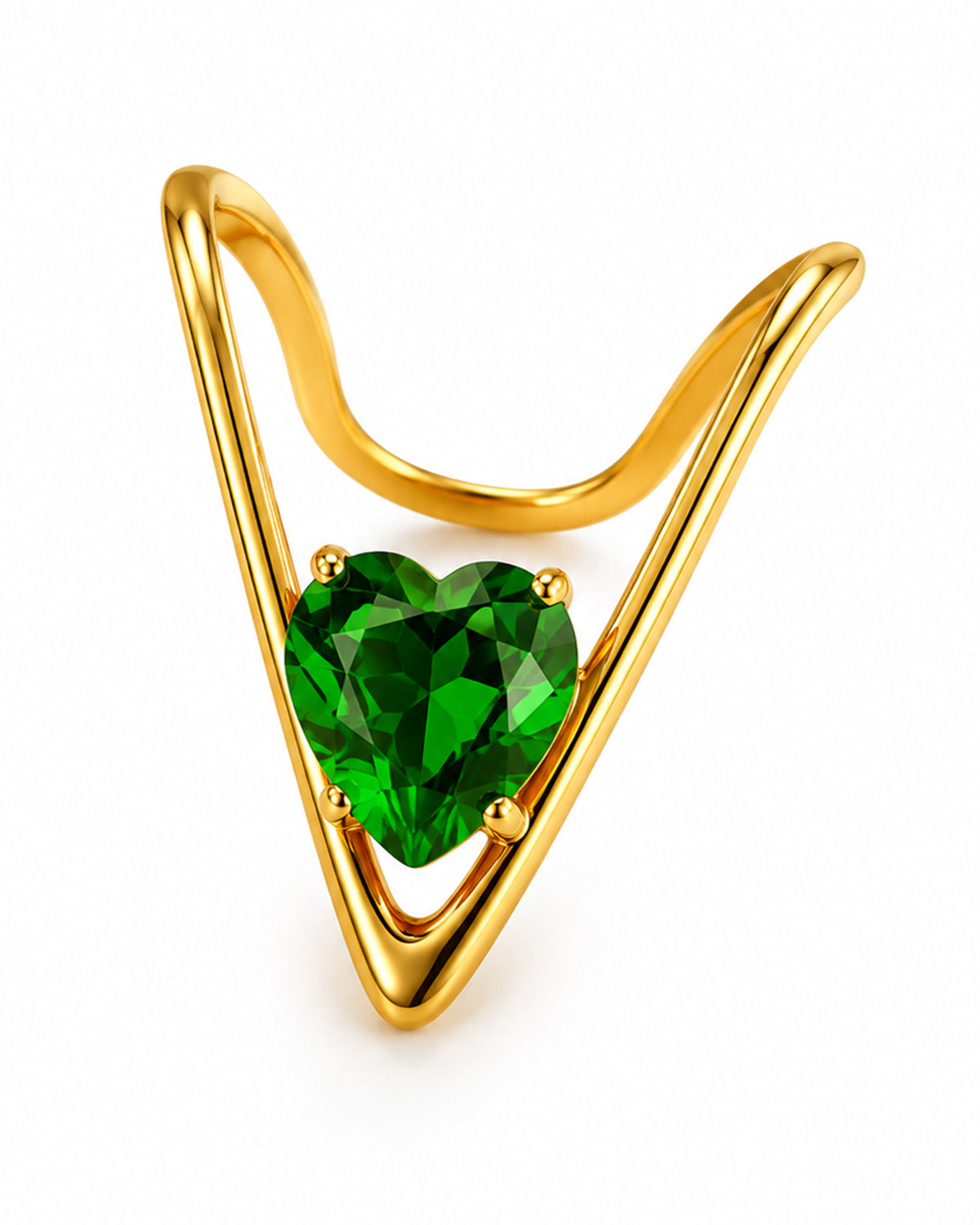 Emerald Embrace Ring