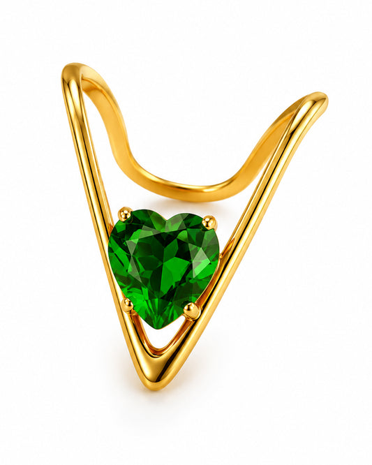 Emerald Embrace Ring
