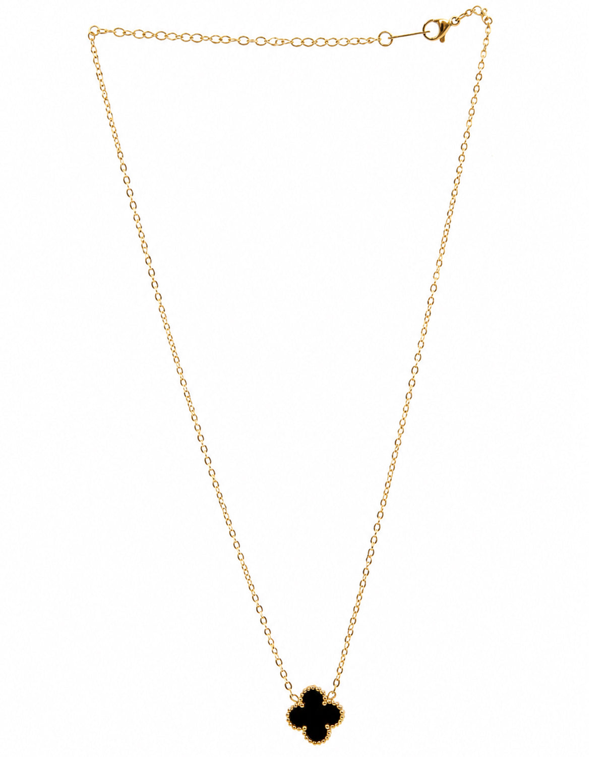 Black Clover Pendant Chain