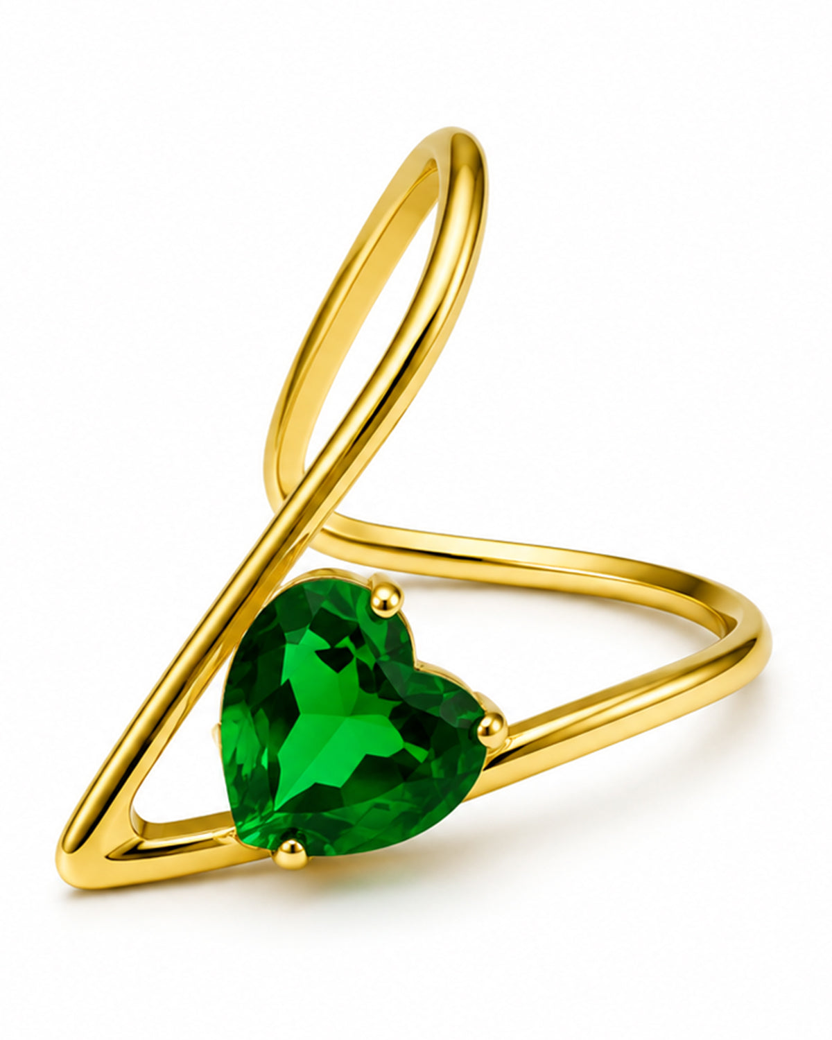 Emerald Embrace Ring