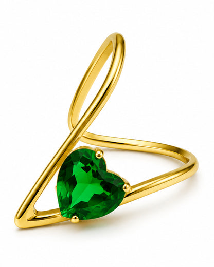 Emerald Embrace Ring