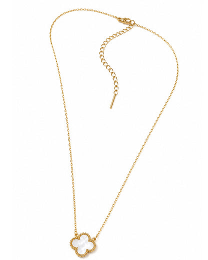 White Clover Pendant Chain