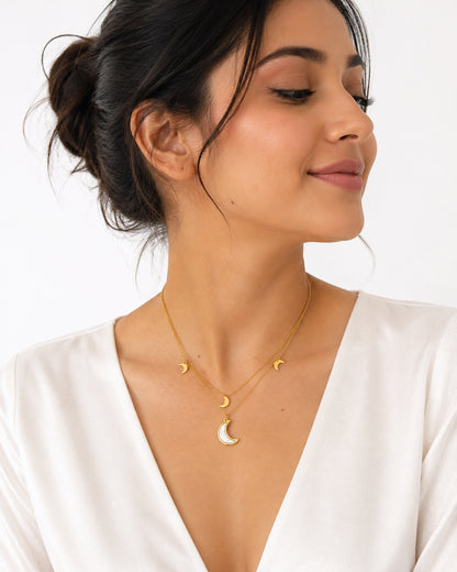 Celestial Moon Necklace