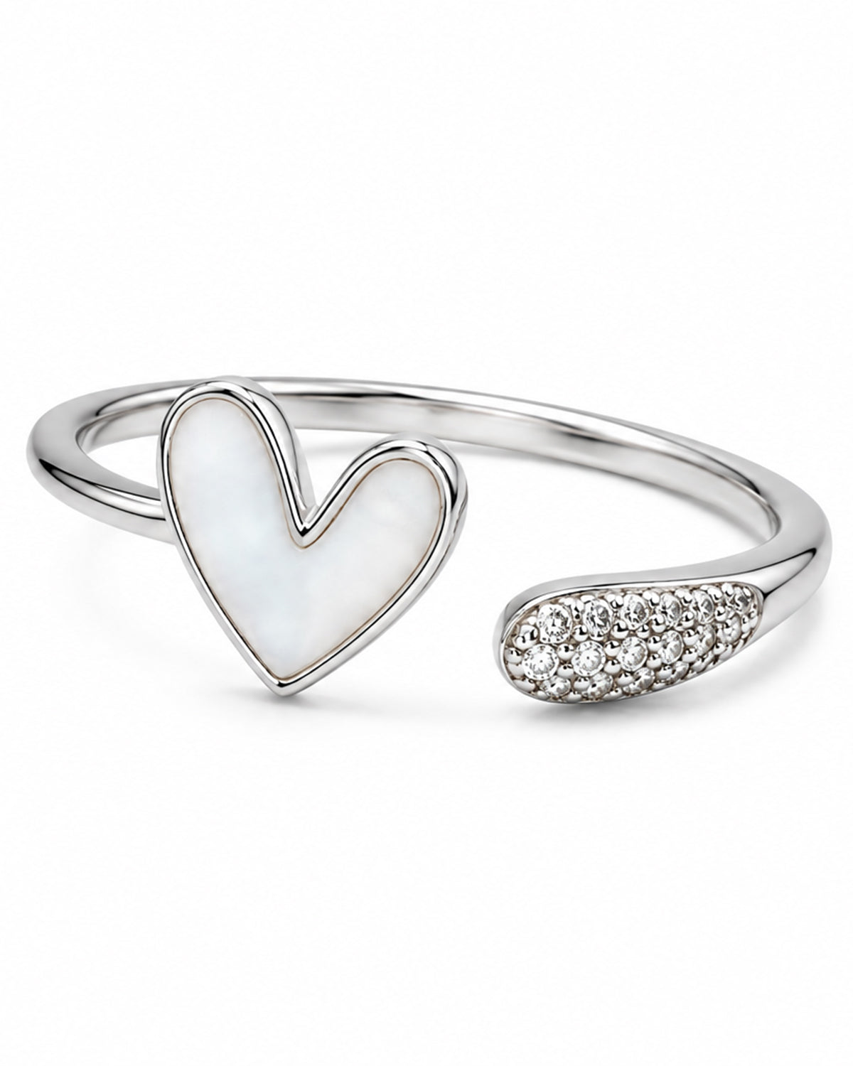 Amour heart ring