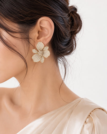 Celeste bloom earrings
