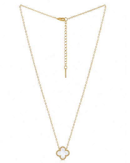 White Clover Pendant Chain