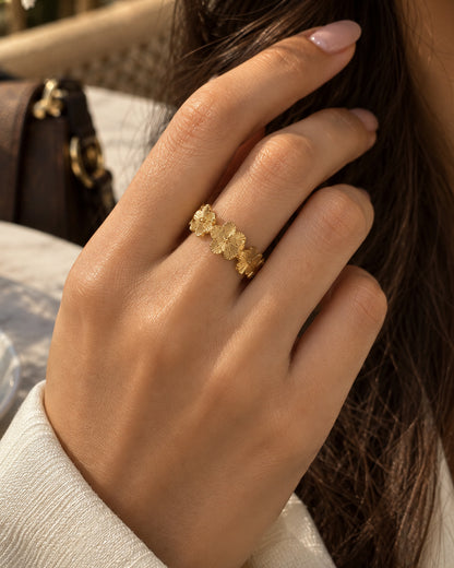Fleuré Gold Ring