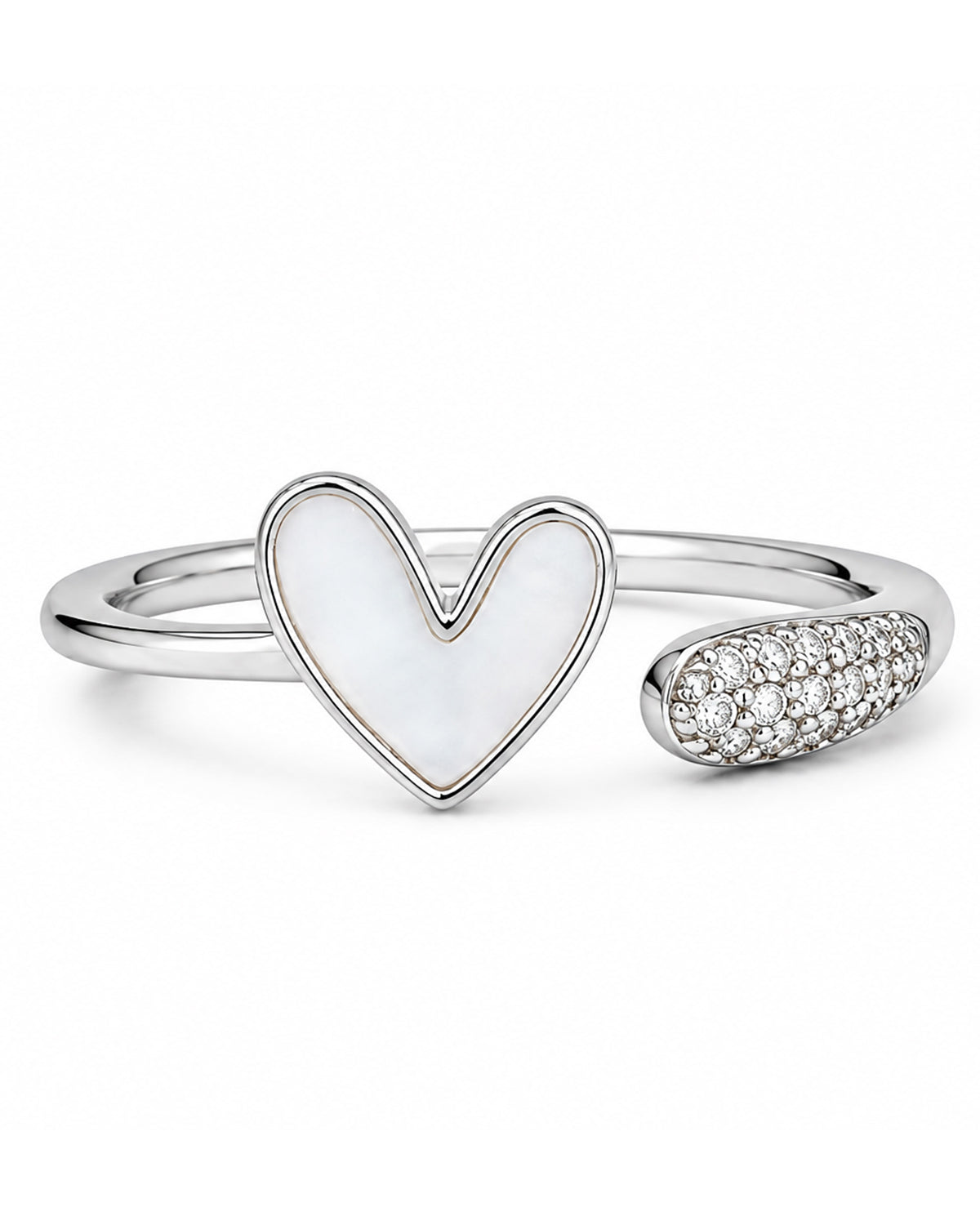 Amour heart ring