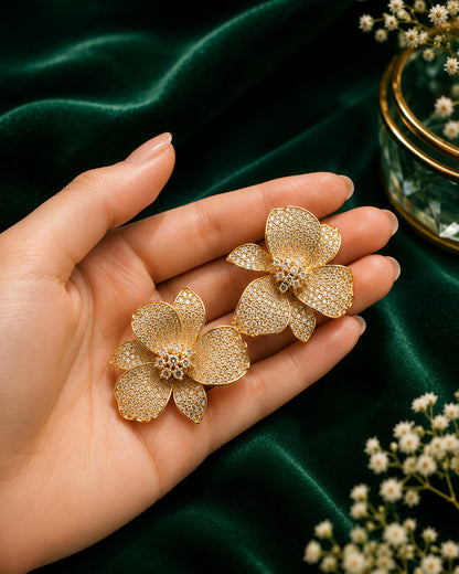 Celeste bloom earrings