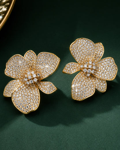 Celeste bloom earrings