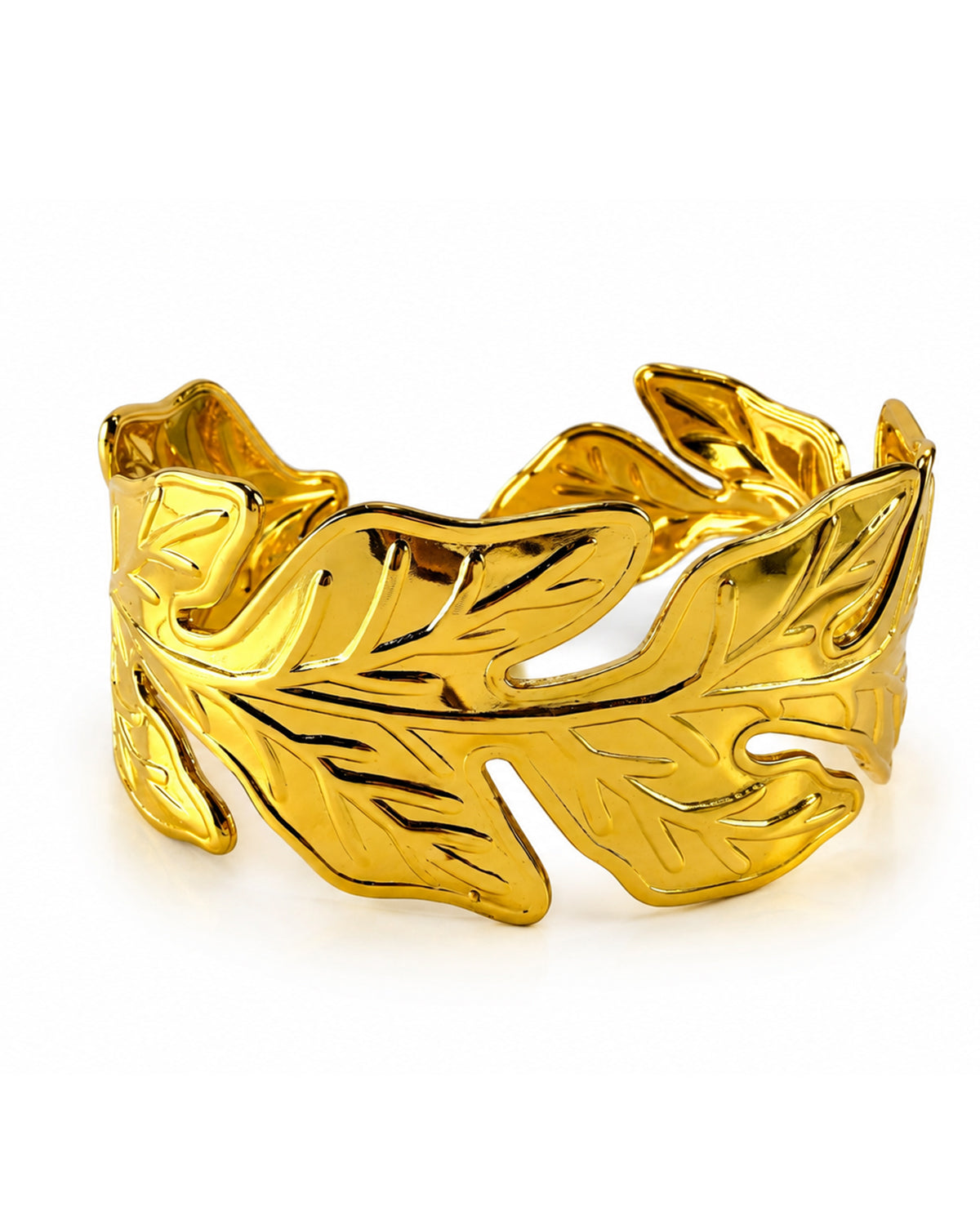 Aurelia Leaf Cuff Bracelet