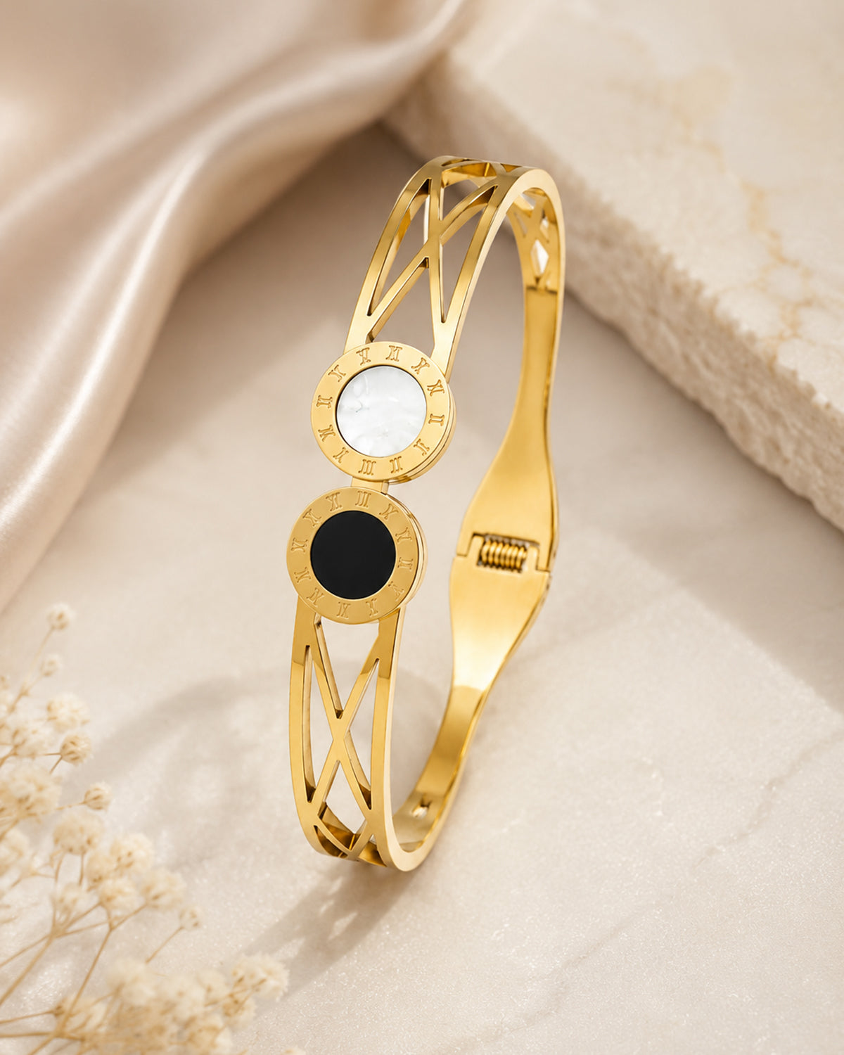 Goddess golden bracelet band