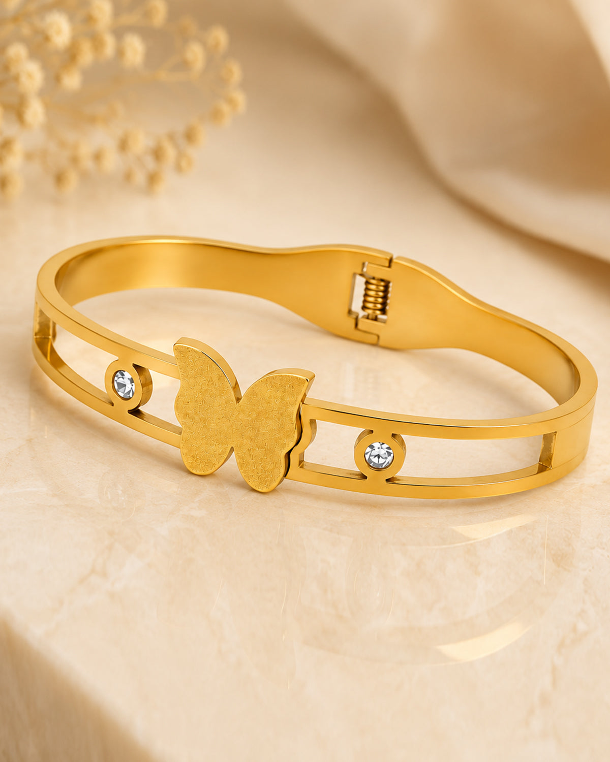 Golden Butterfly bracelet band
