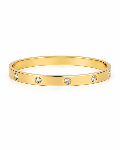 Timeless love golden bracelet