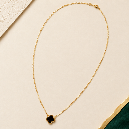 Black Clover Pendant Chain